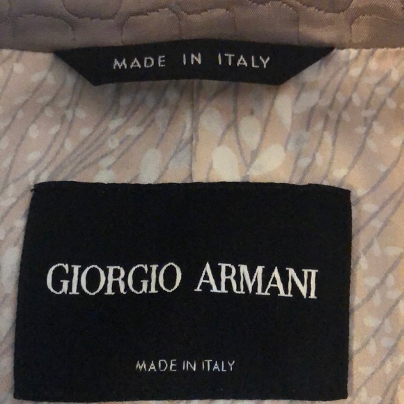 Giorgio Armani Jacket Taupe - Picture 2 of 7